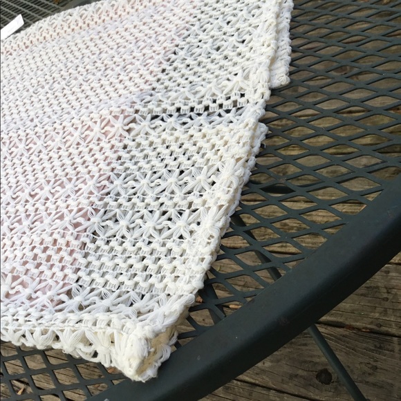 SZ 4 FREE PEOPLE CROCHET LINED PENCIL SKIRT - Picture 9 of 14